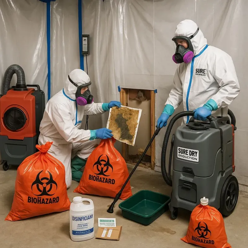 Contaminated Water Handling Protocols process in Knightdale, NC