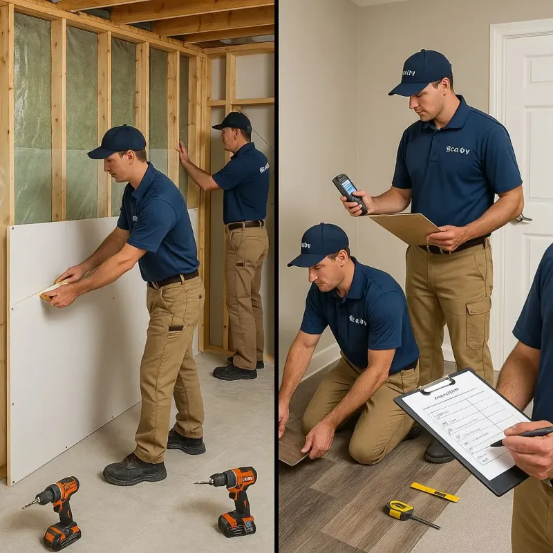 Repairs and Reconstruction process in Knightdale, NC